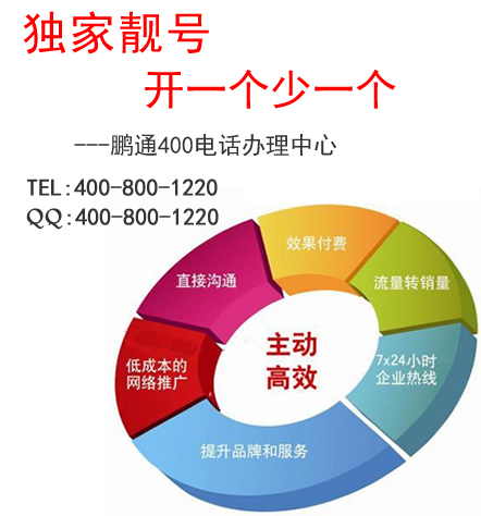 增強與消費群眾雙方面的聯(lián)系，公司不能少400電話辦理